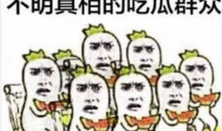 微信表情包中吃瓜是什么意思