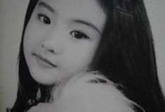 刘亦菲小时候的照片,刘亦菲童年照片勾起回忆